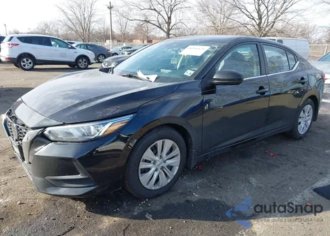 2021 Nissan Sentra S Xtronic Cvt from USA, damaged, VIN 3N1AB8BV7MY251232